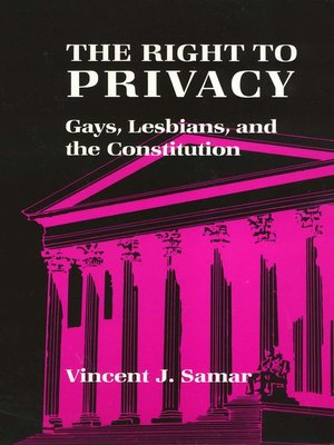 cover image of The Right to Privacy